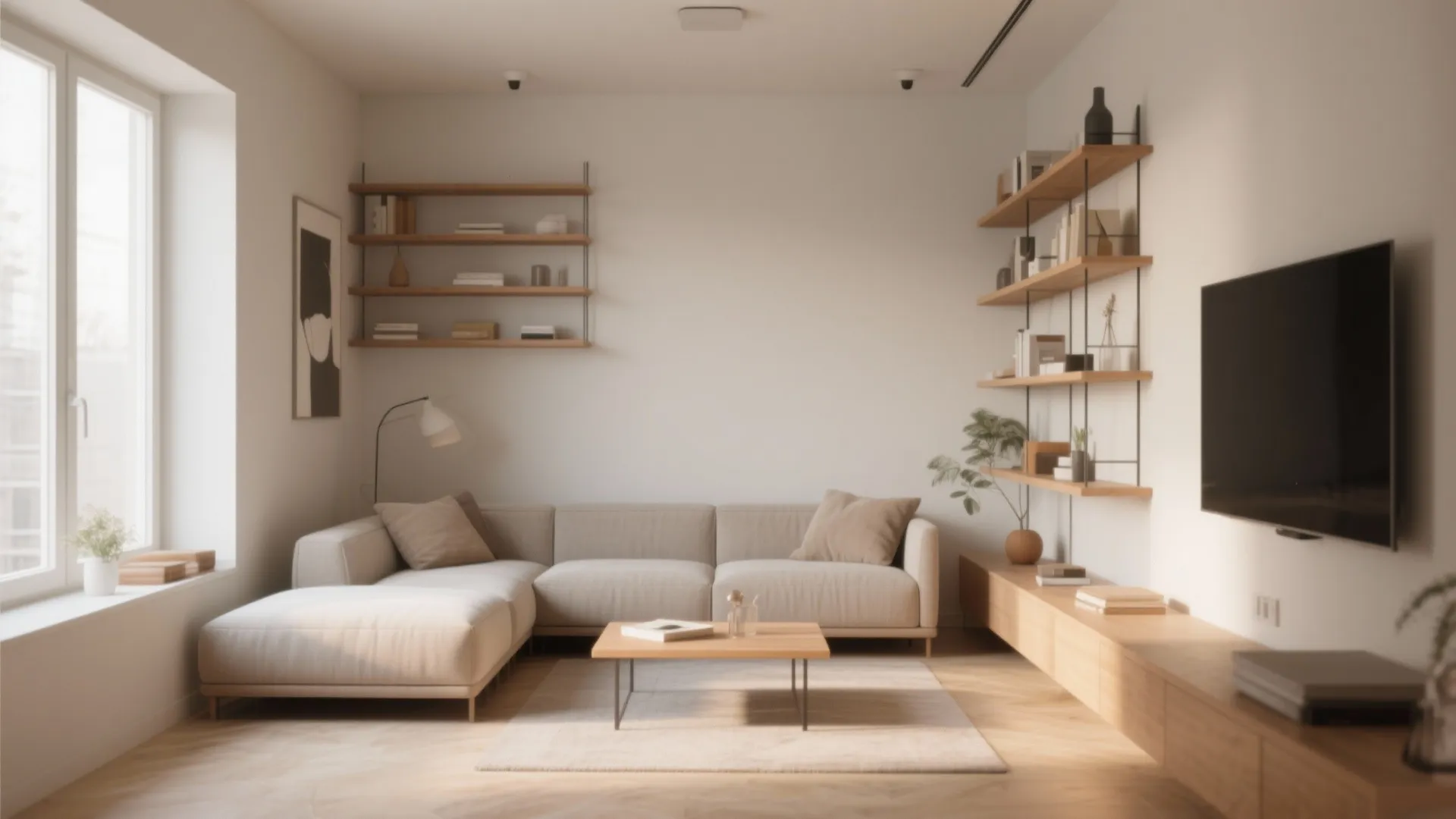 L-shaped Furniture Layout