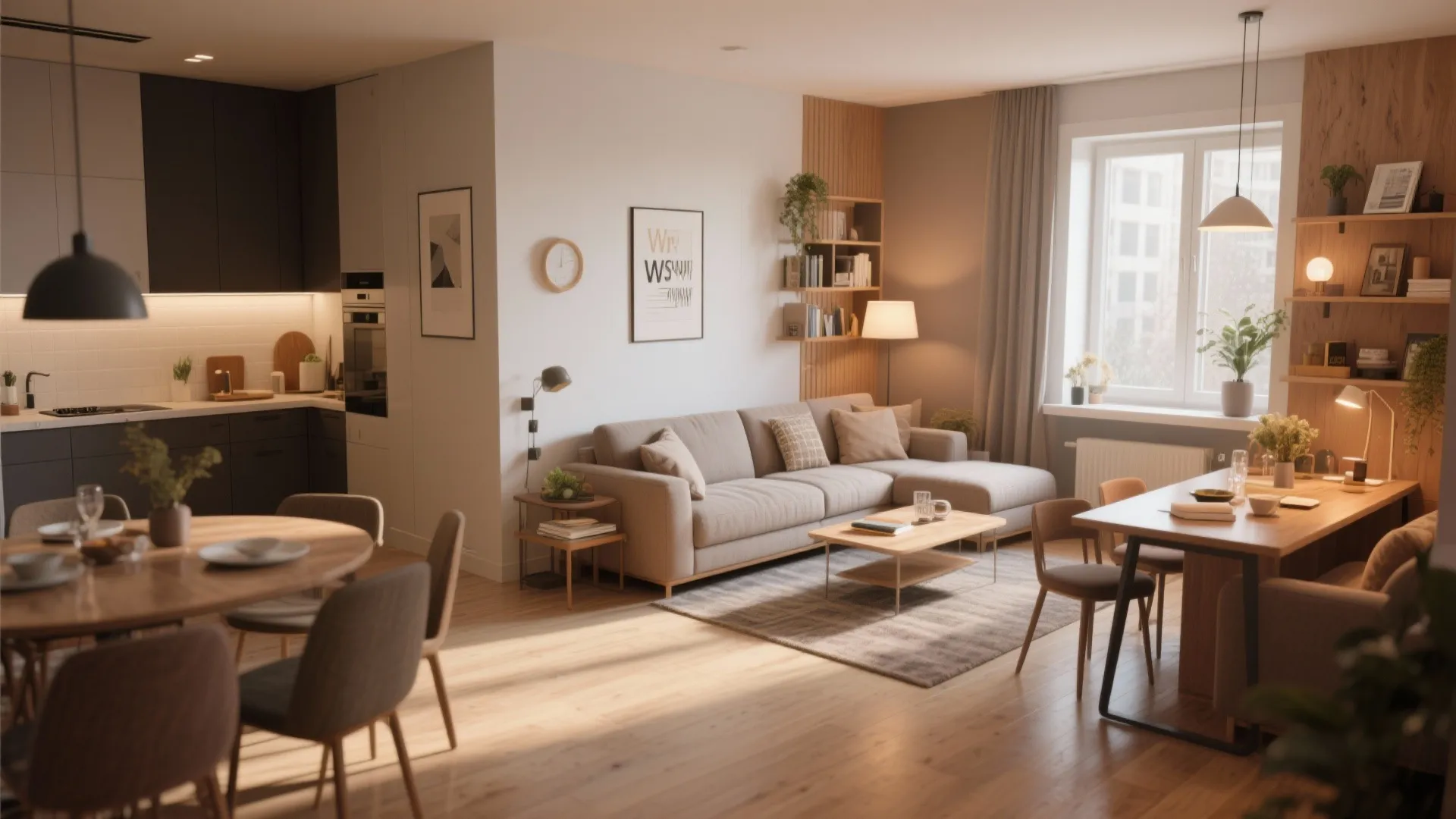 L-Shaped Living Room Layout