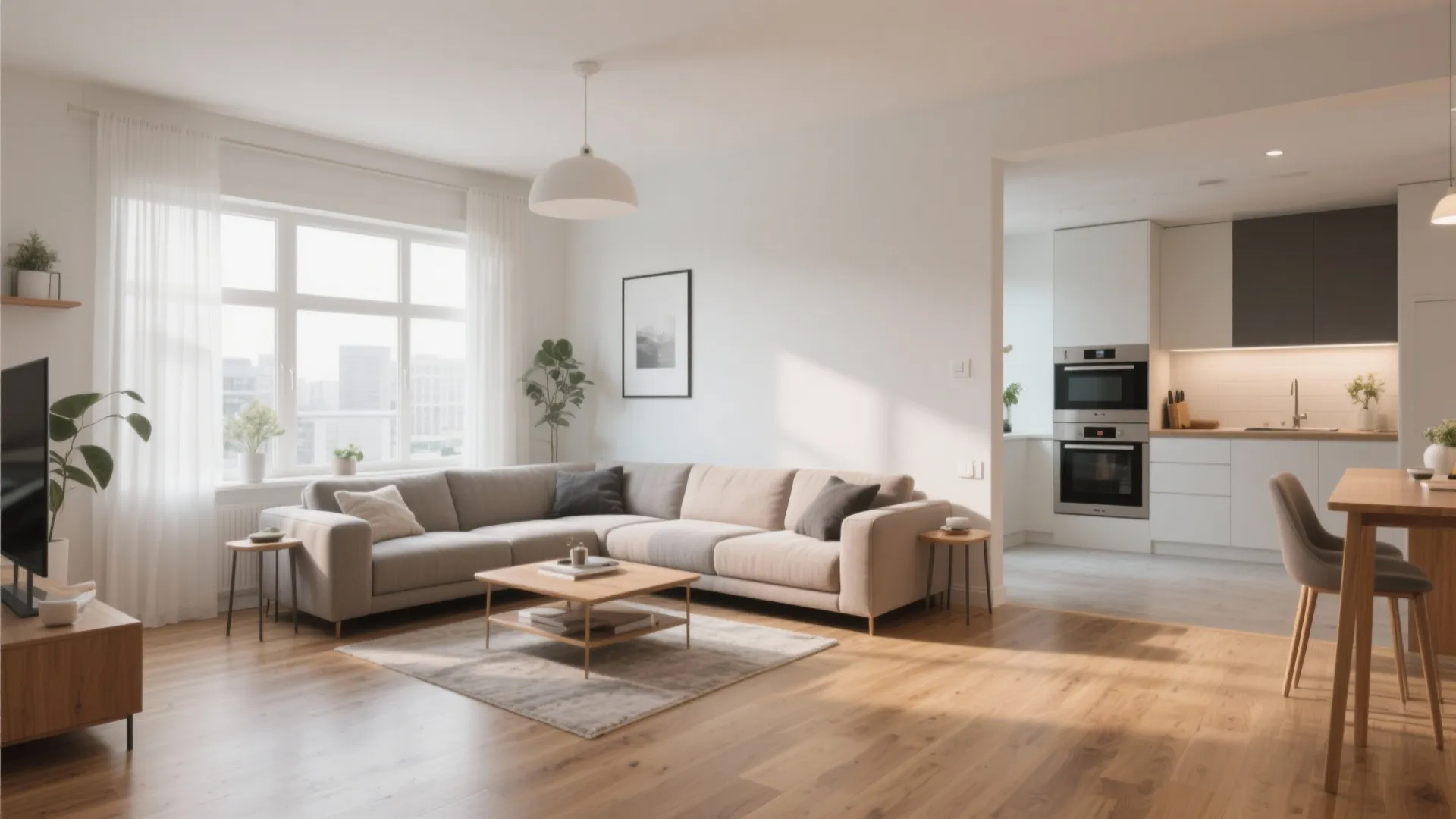 2. L-Shaped Layout for Better Flow