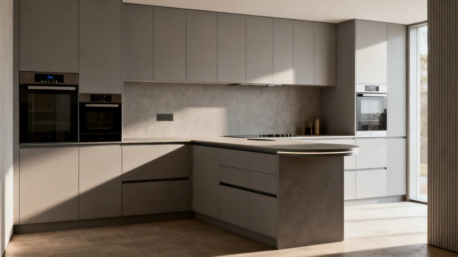 L-shaped long run: maximize counter in small footprints