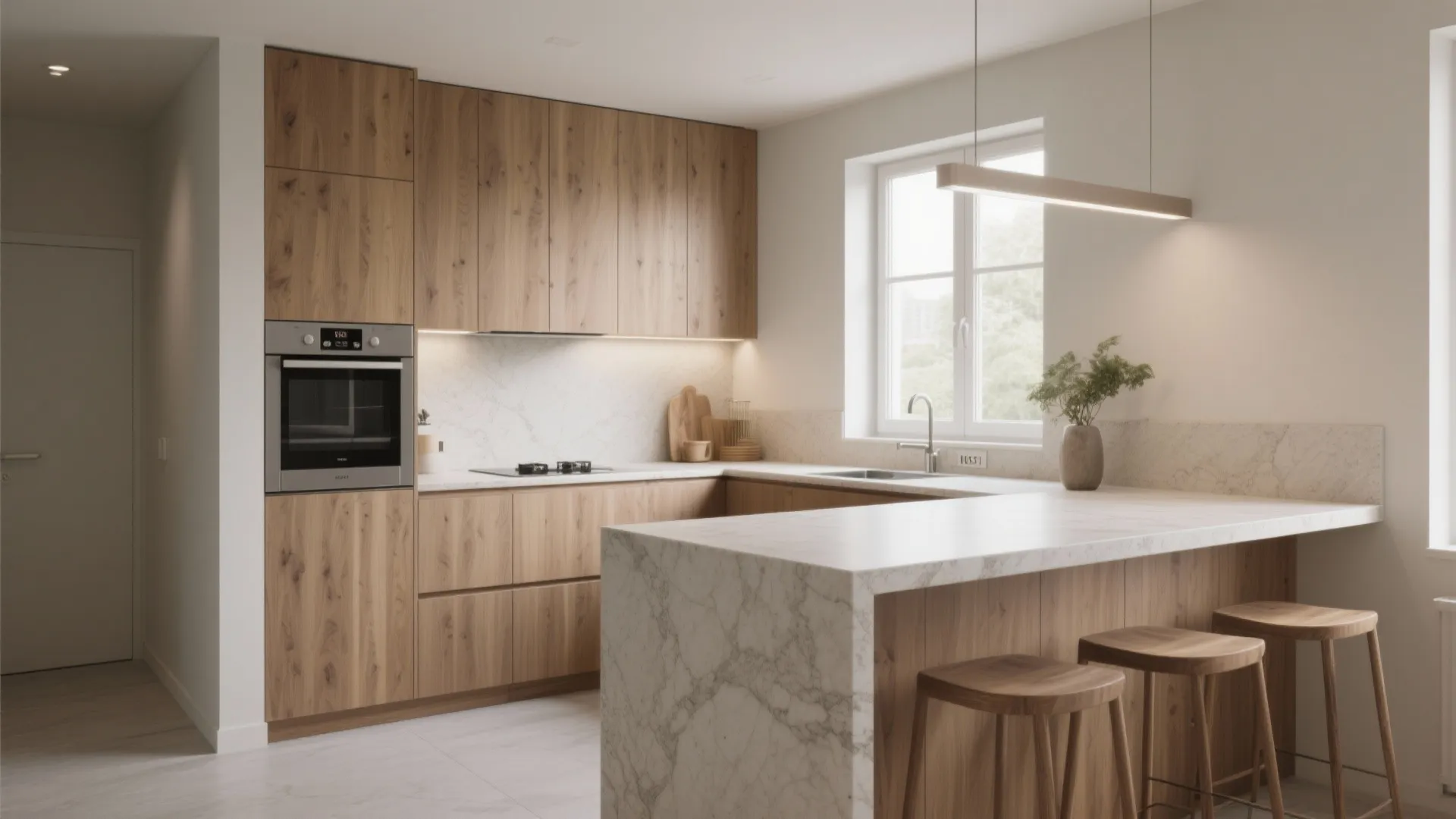 L-Shaped Efficiency with a Luxe Finish