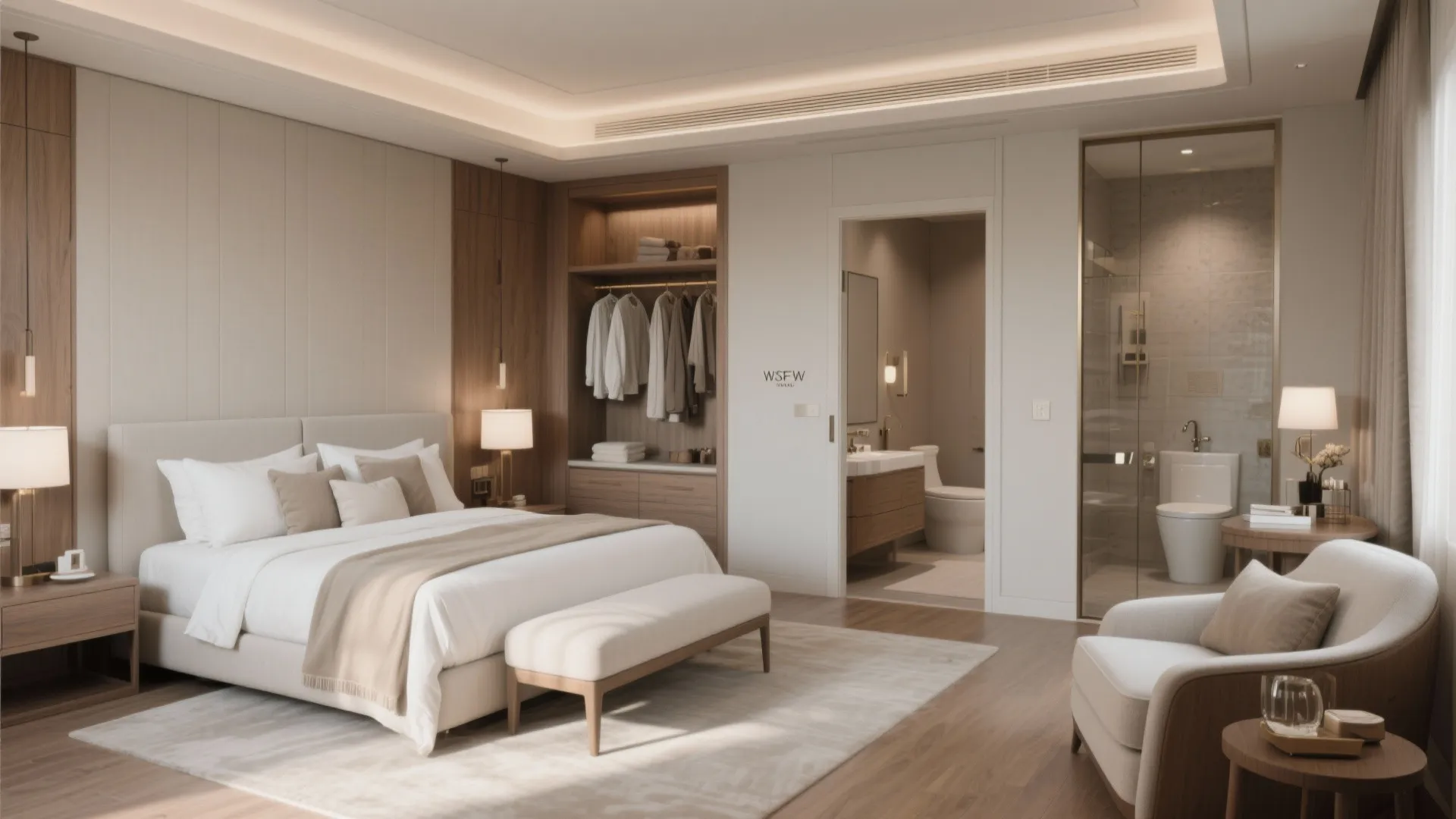 L-Shaped Master Suite