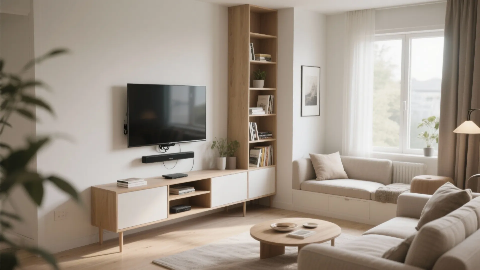 L-shaped Media Corner