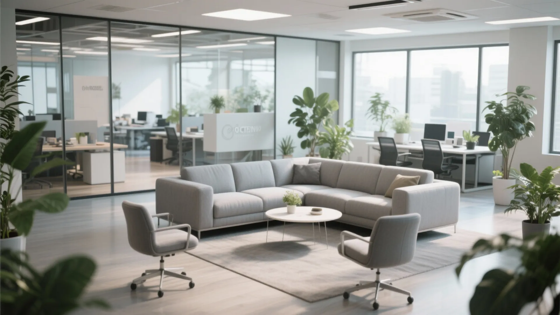 6. L-Shaped Couch to Define Zones