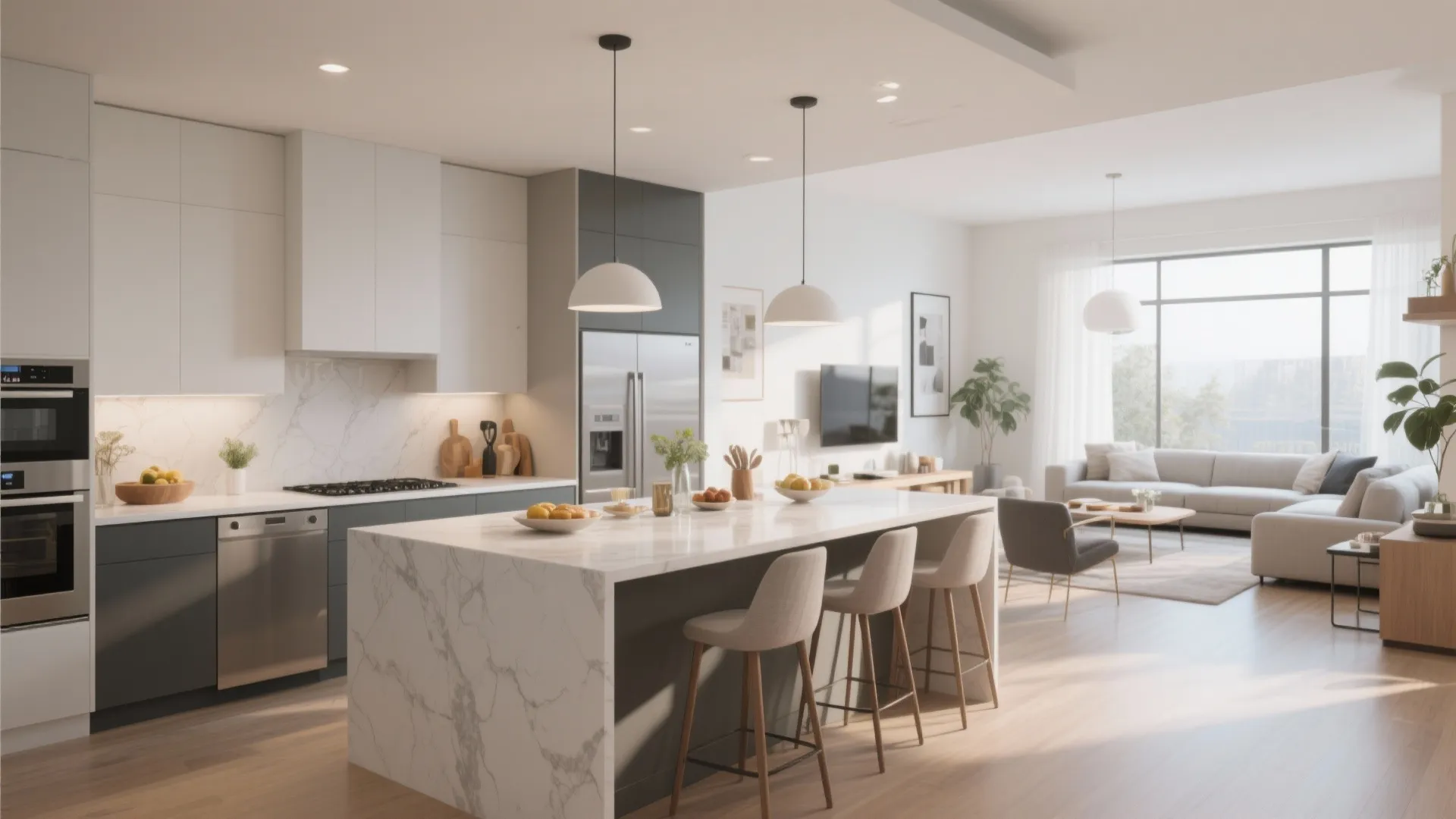 3. L-Shaped Kitchen to Maximize Counters