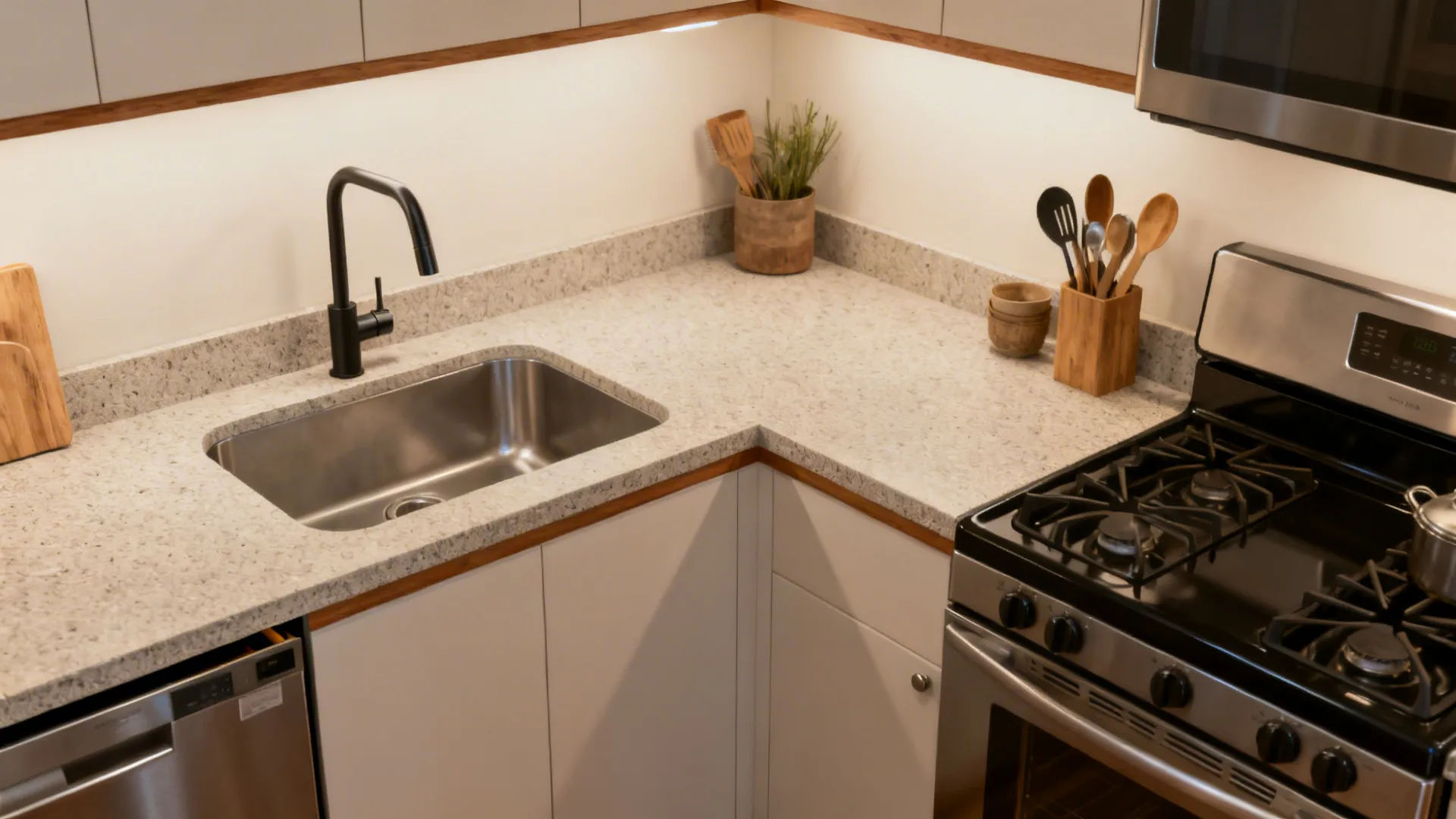 L-Shaped Otta That Extends Prep Surface