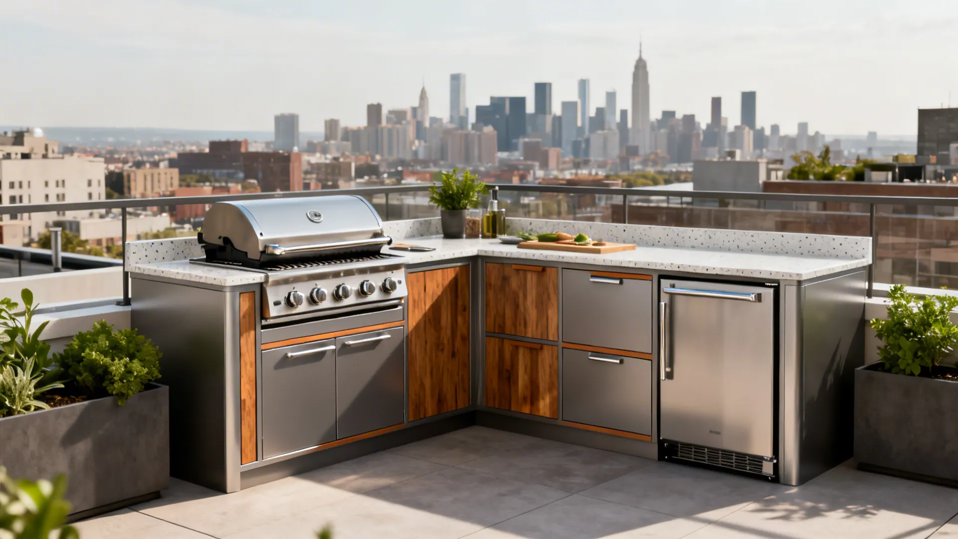5 L-Shaped Outdoor Kitchen Designs That Truly Work