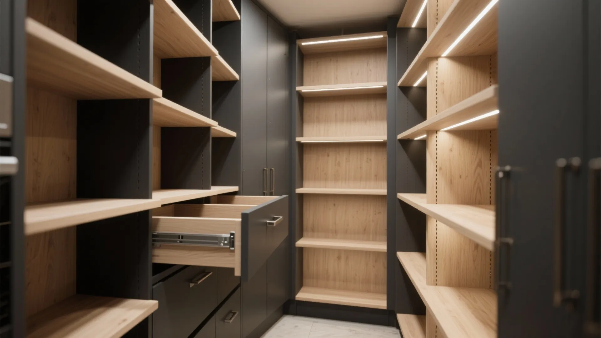 L-Shaped Pantry and Corner Solutions