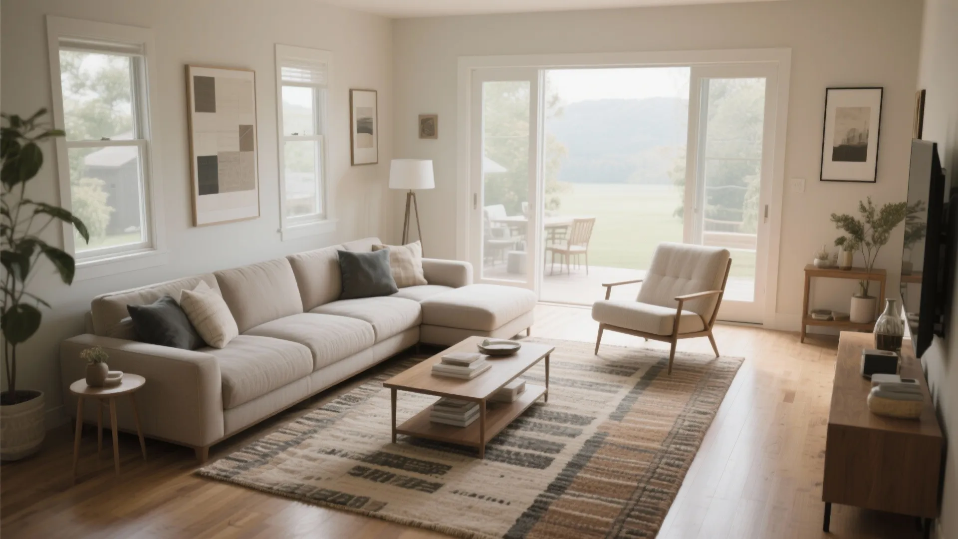 L-Shaped Seating Arrangement