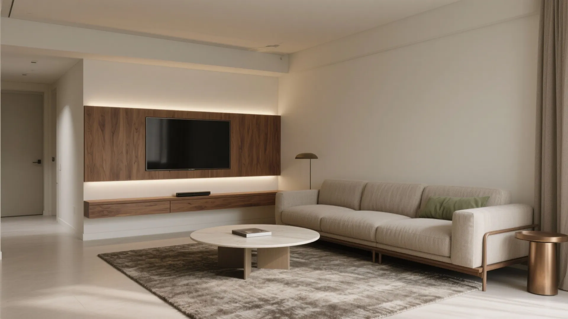 L‑shaped seating to unlock floor space