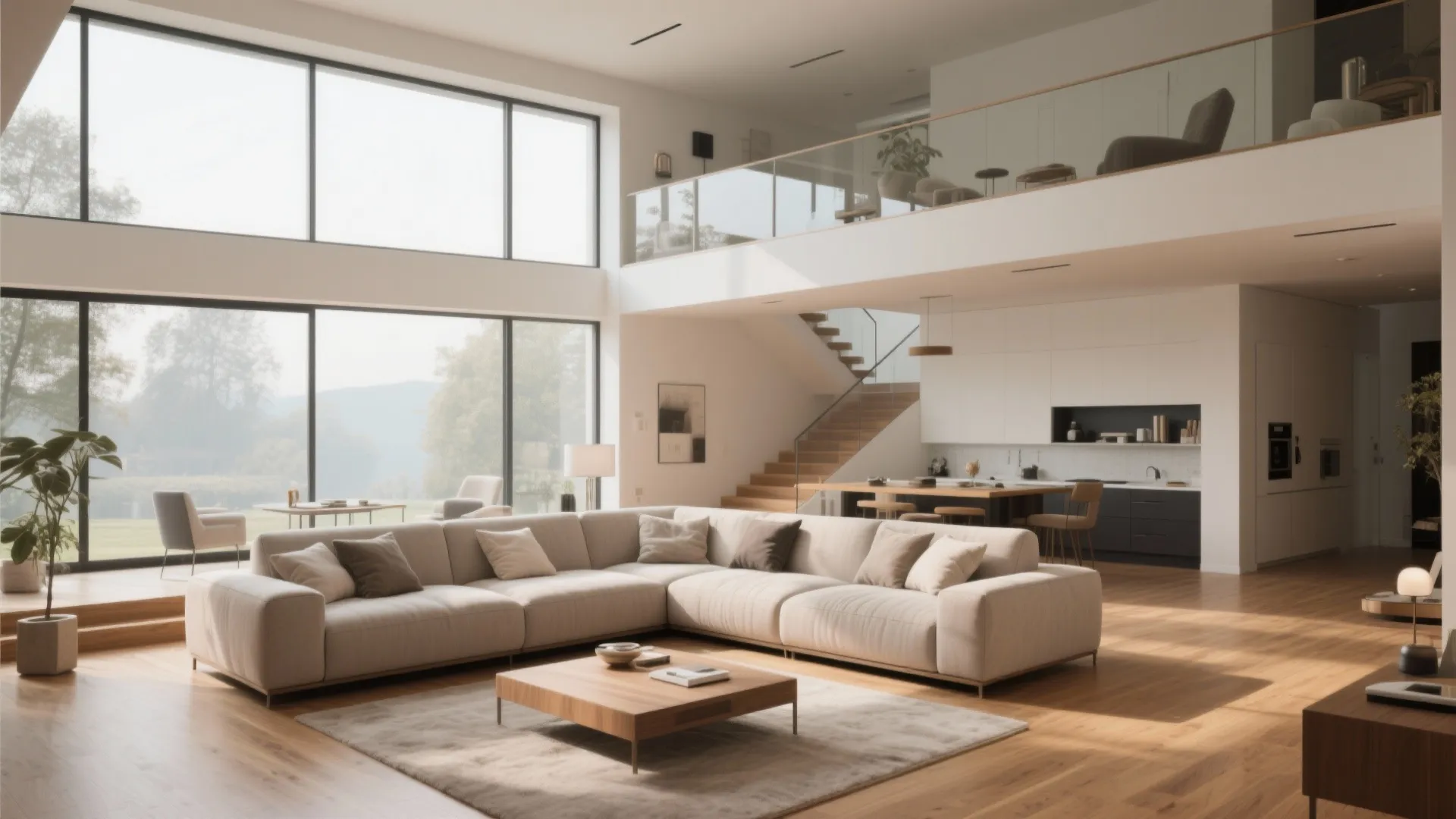 6. L-Shaped Sectional for Zoning