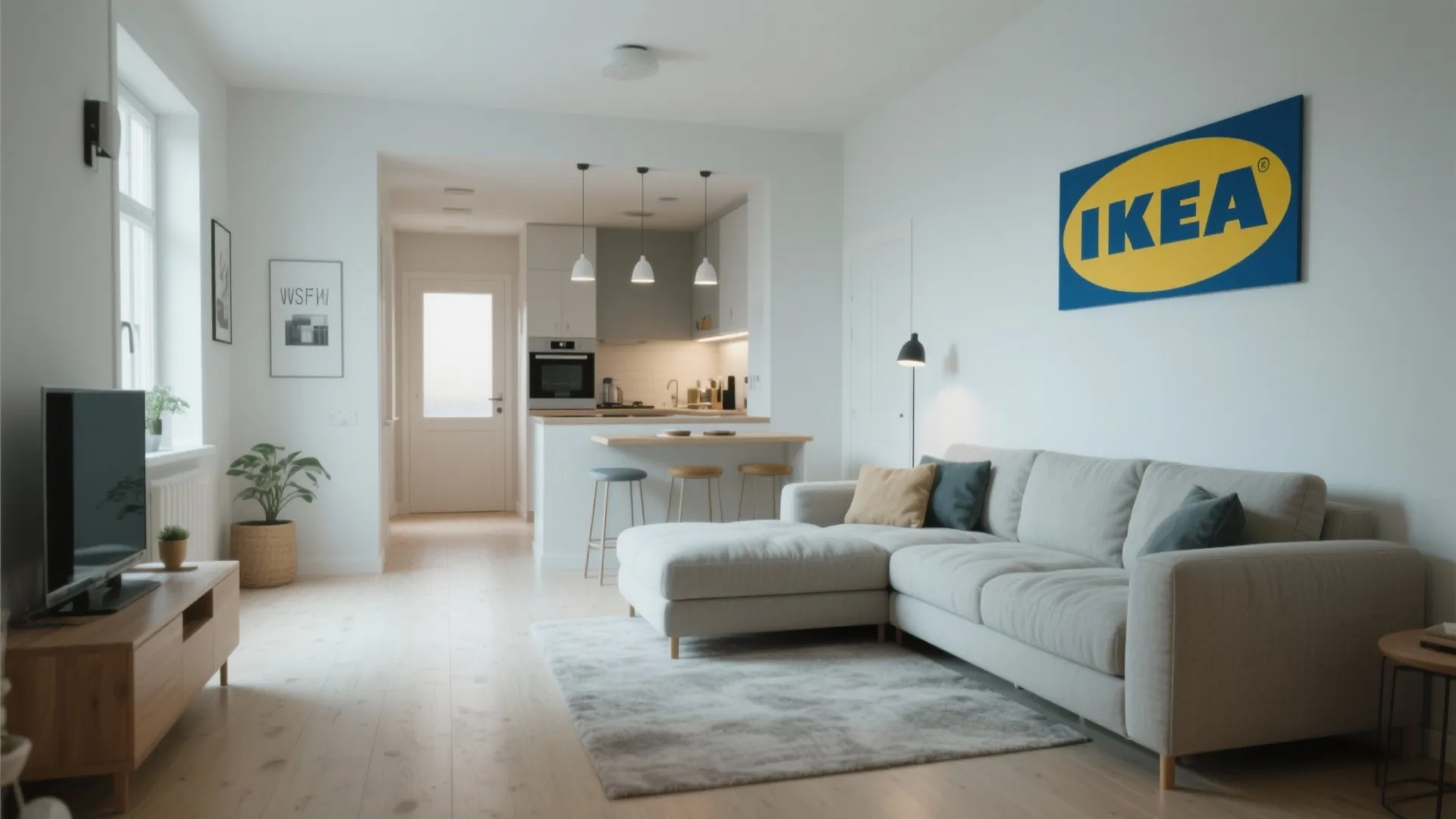 5. L-Shaped Sectional for Open-Plan Living