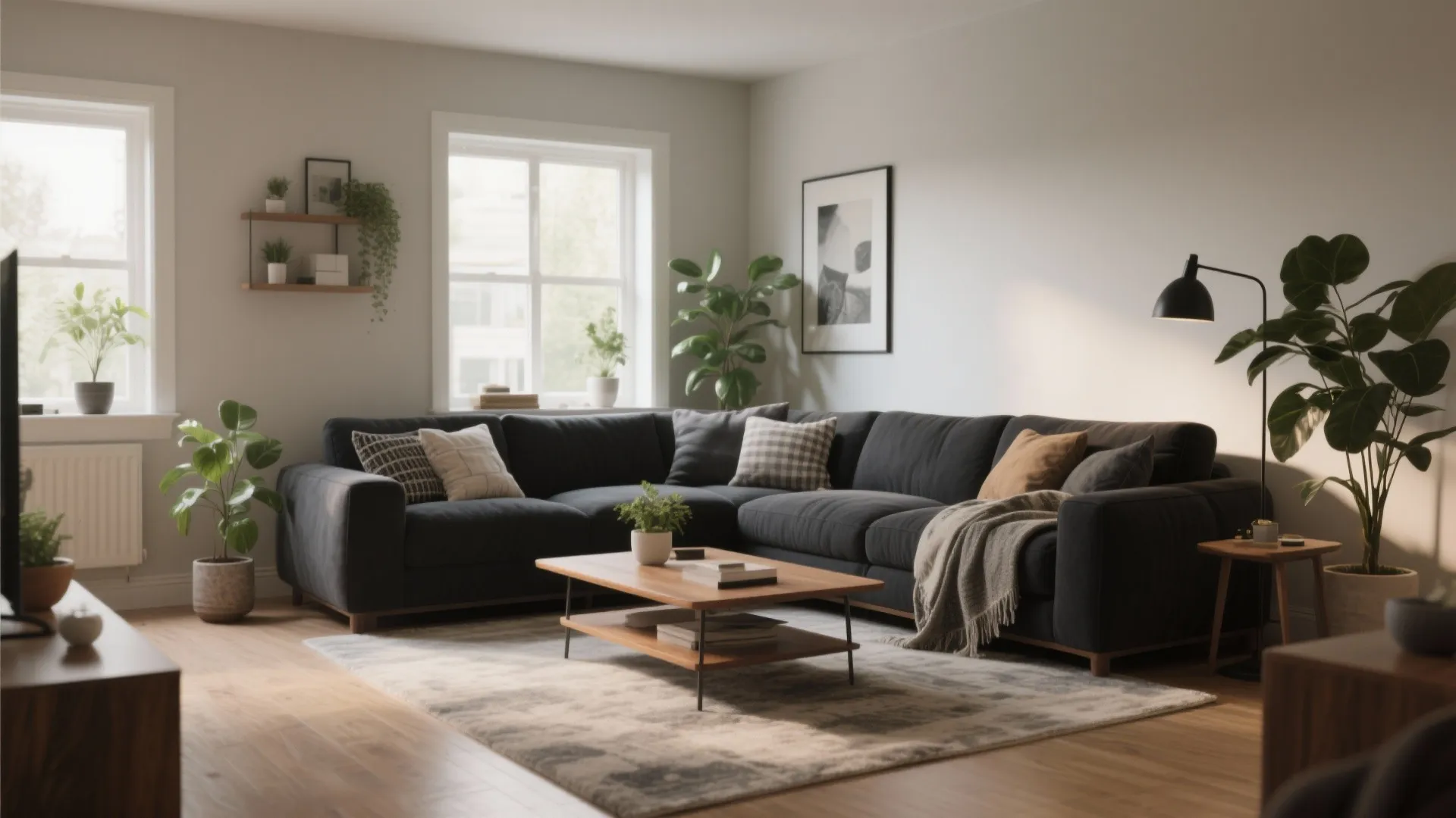 3. L-Shaped Sectional for Coziness