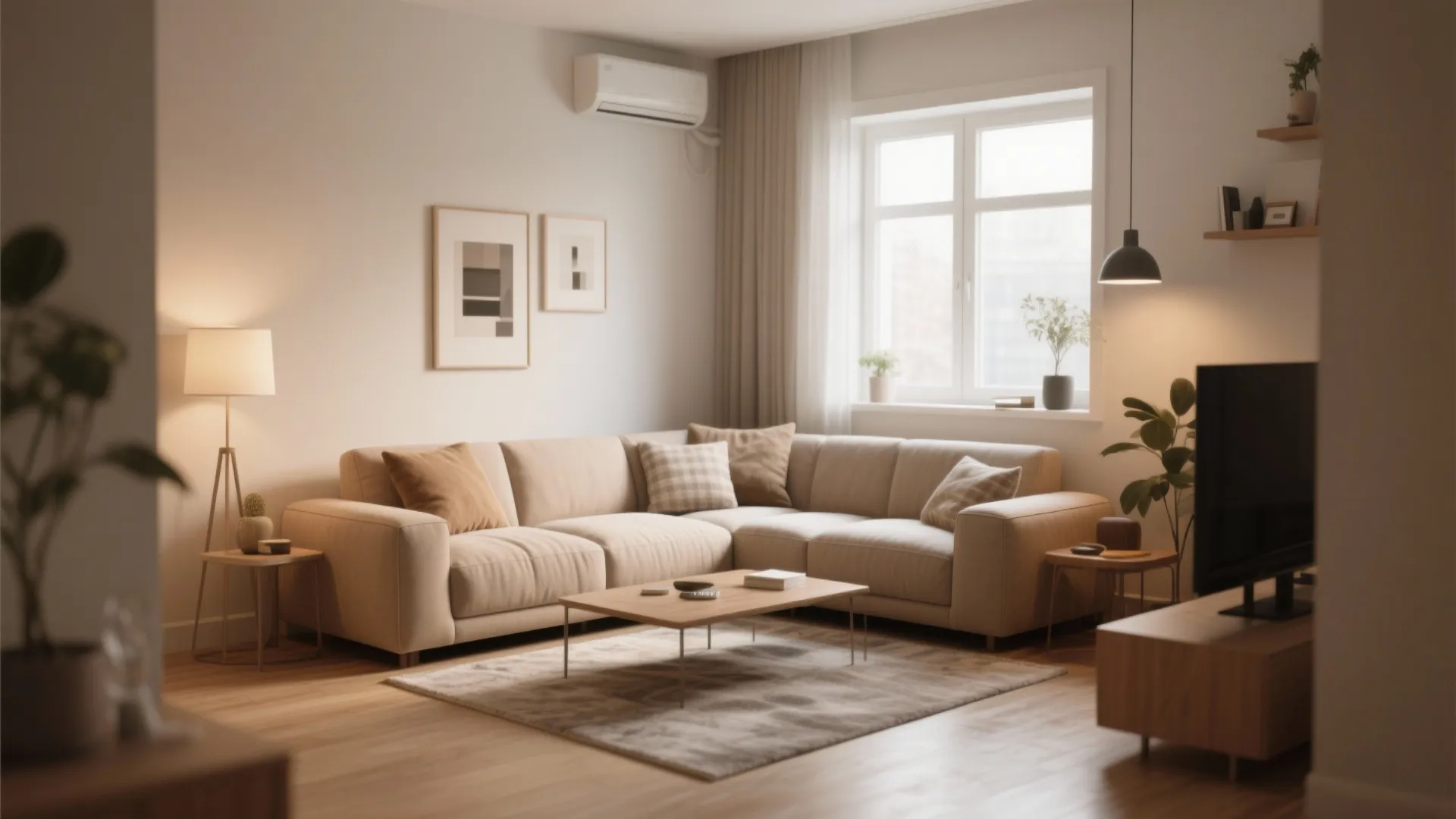 3. L-Shaped Sectional for Zoning