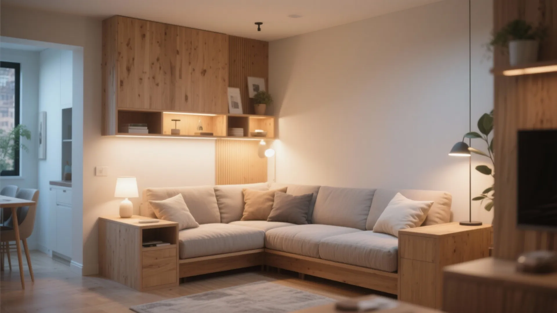 3. L-Shaped Sectional for Comfort