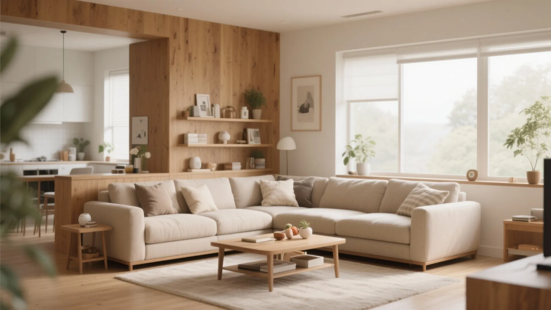 7. L-shaped Sectional for Cozy Corners