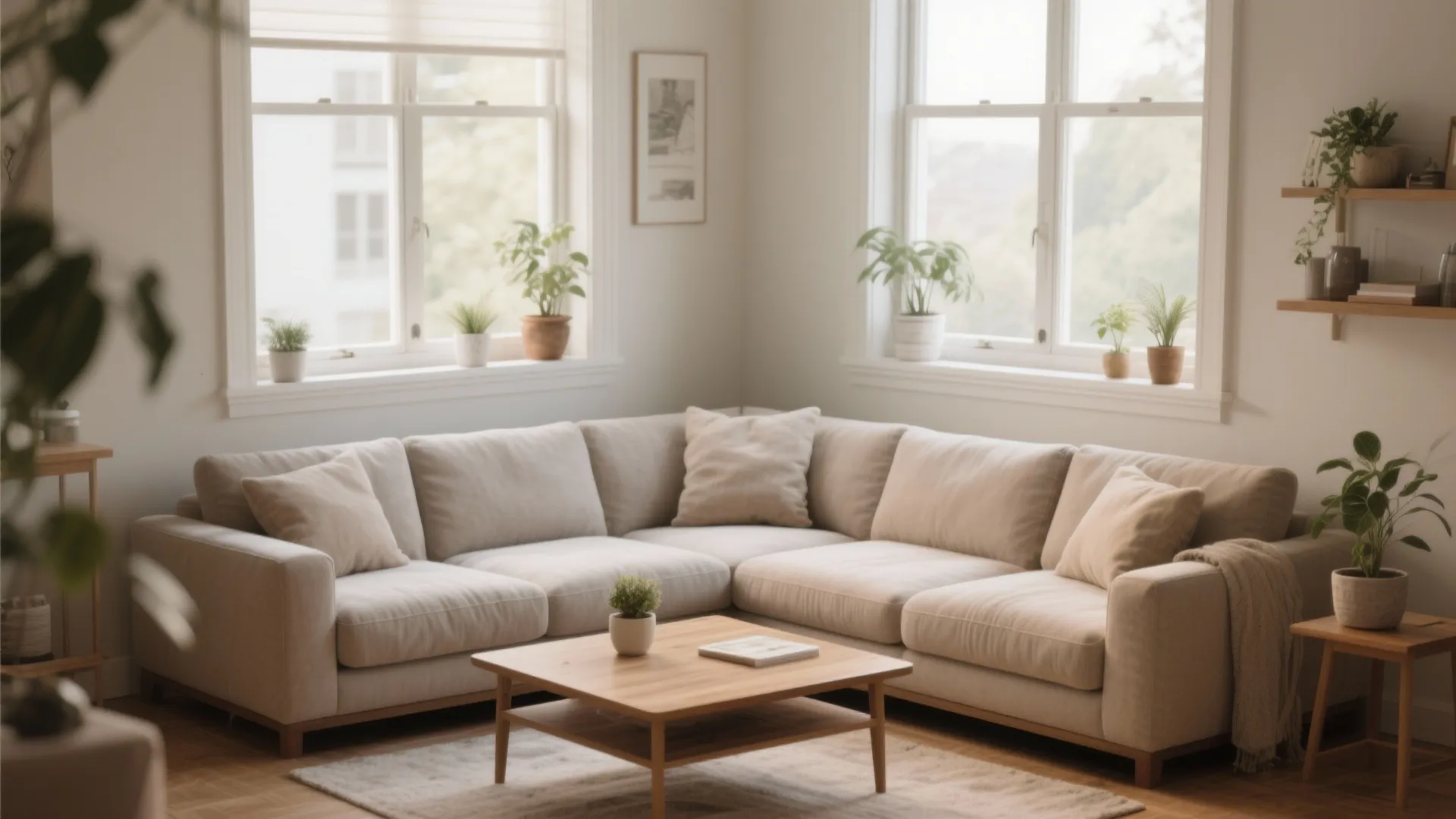 3. L-Shaped Sectional to Maximize Corners