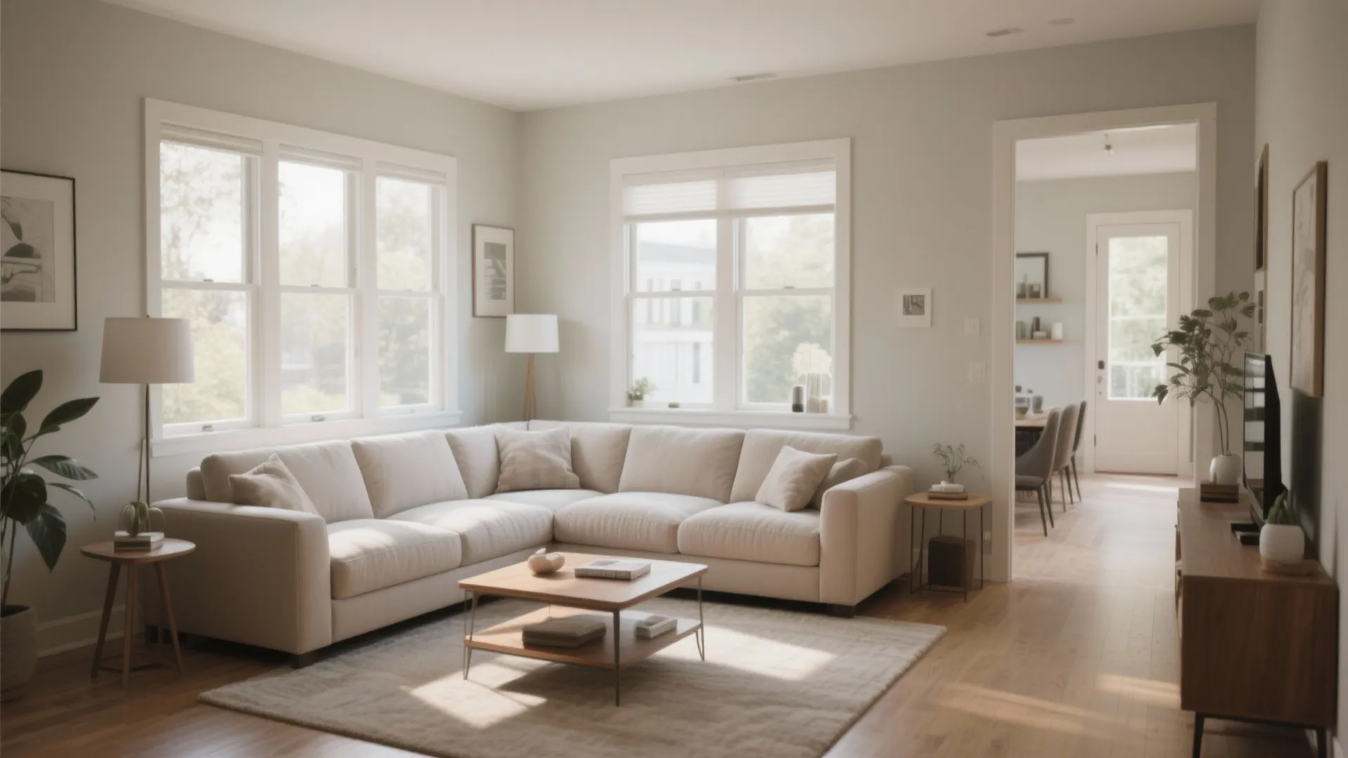 7. L-shaped Sectional to Maximize Corners