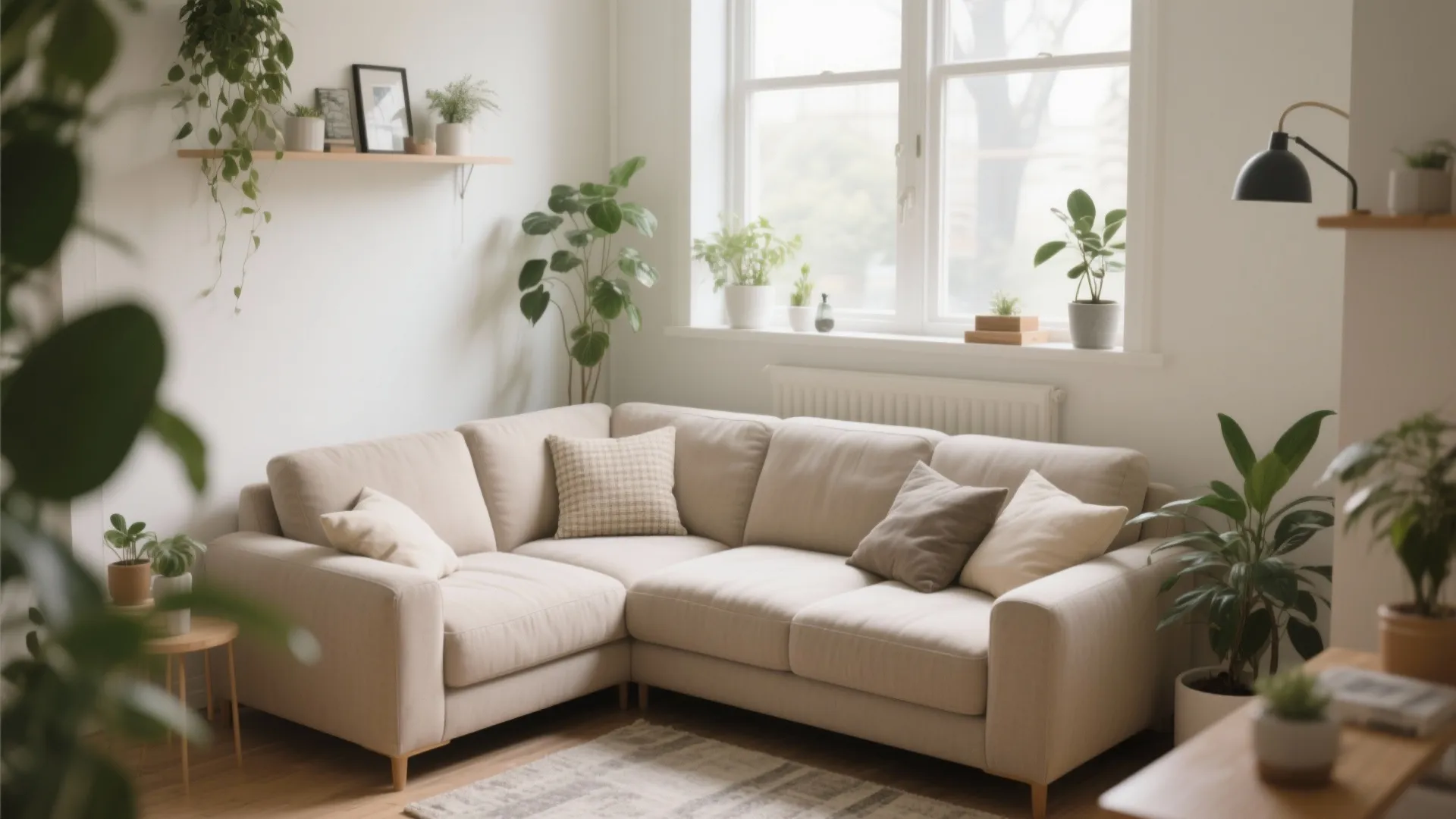 6. L-shaped Sectional for Corners