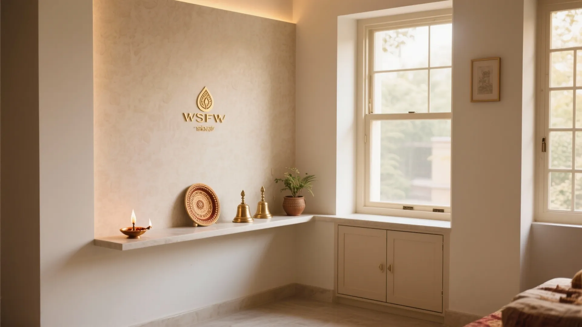 Corner and L-Shaped Shrine Walls