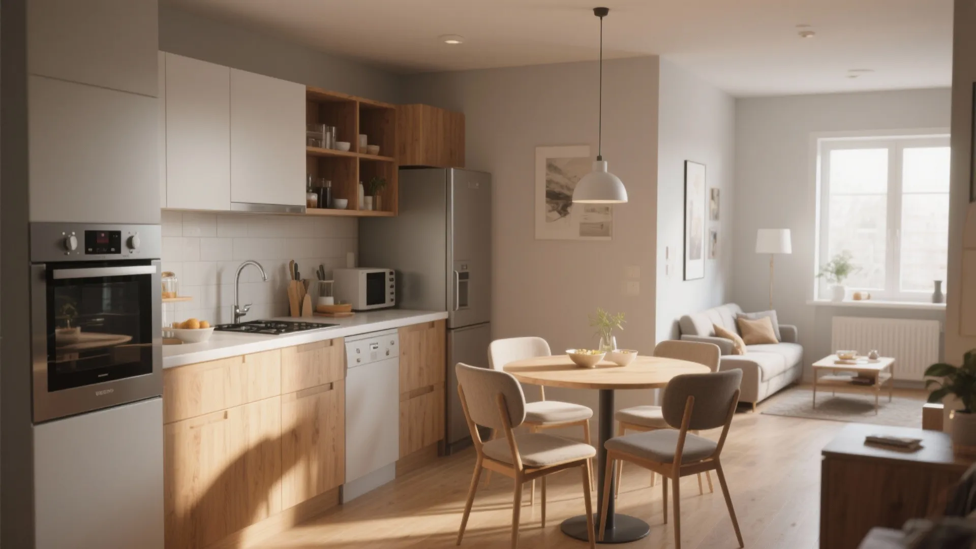 3. L-Shaped Layout for Extra Counter Space