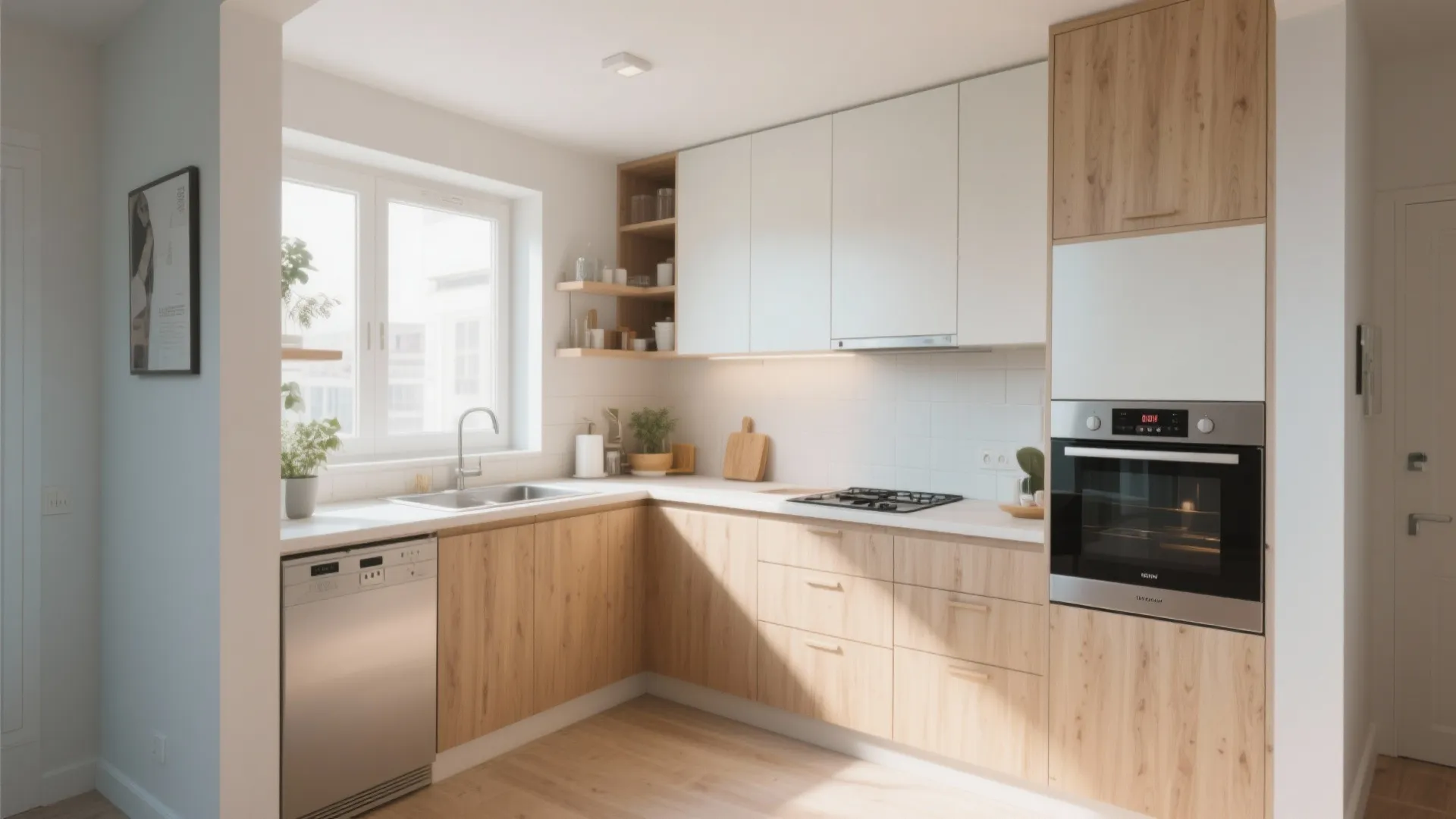 L-Shaped Kitchen Layout