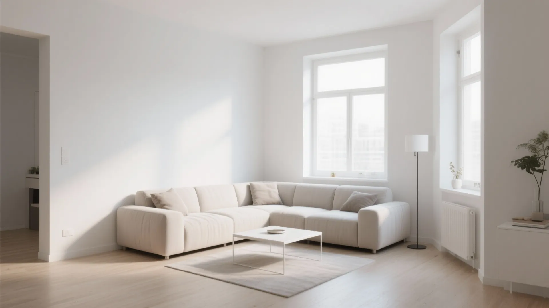 9. L-Shaped Furniture Layout