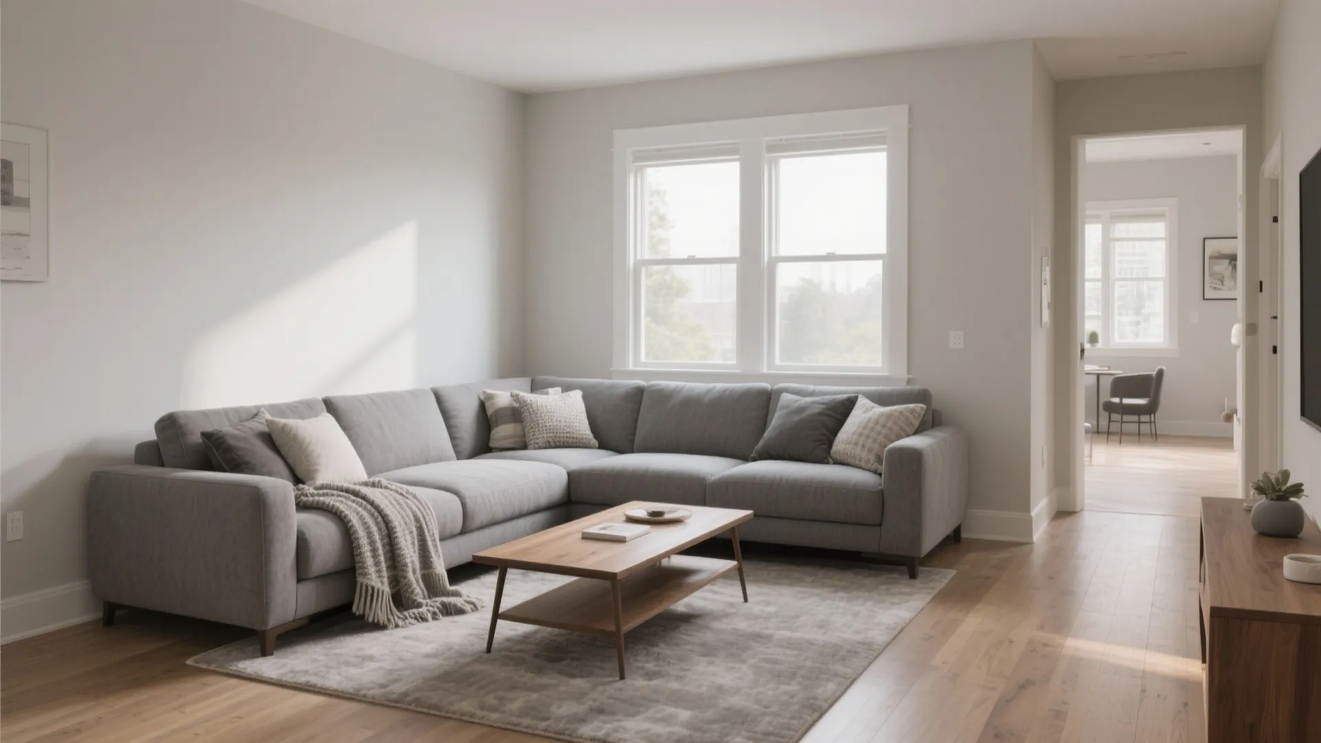 L-Shaped Sofa to Maximize Corners