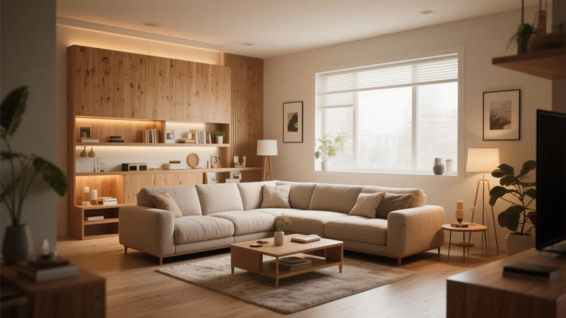 L-Shaped Sofa to Maximize Seating