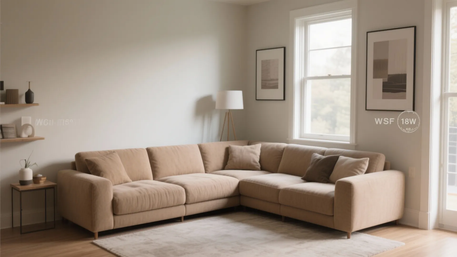8. L-Shaped Sofa Layout