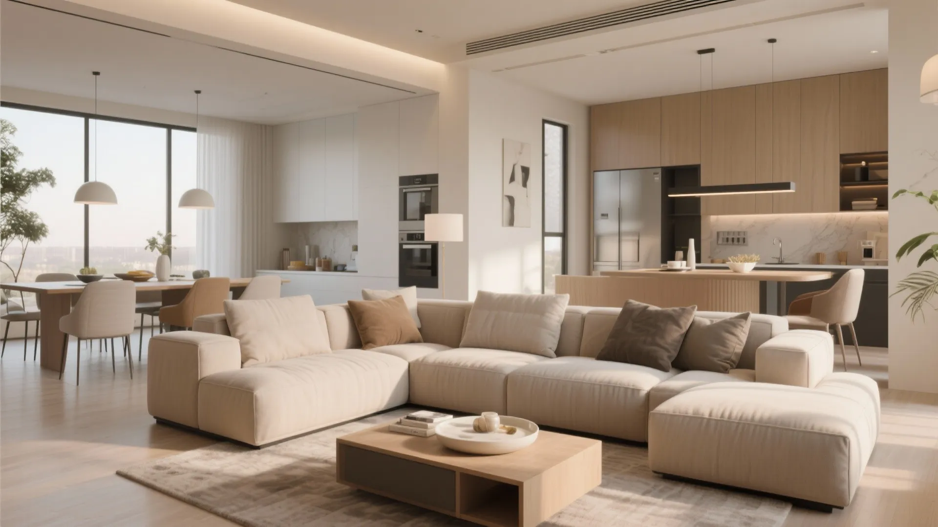 8. L-Shaped Seating Arrangement