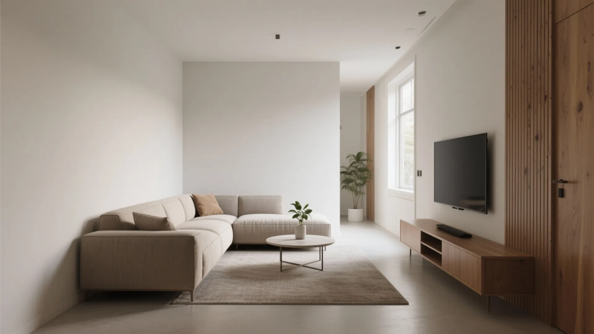 L-Shaped Furniture Arrangement