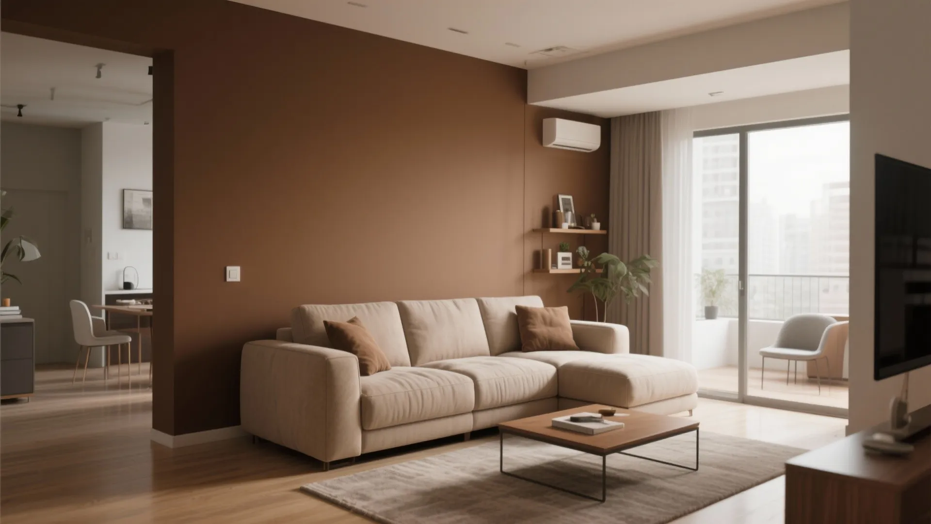 6. L-Shaped Sofa to Define Zones