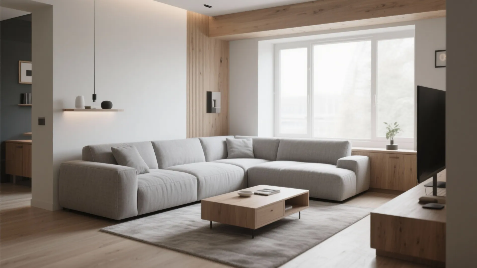 3. L-Shaped Sofa Configuration