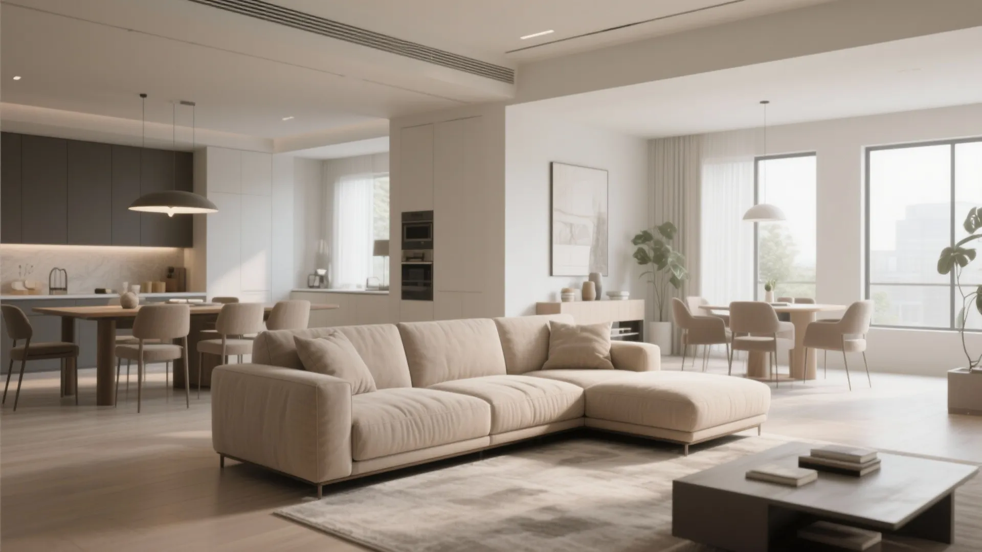 Contemporary L-Shaped Design