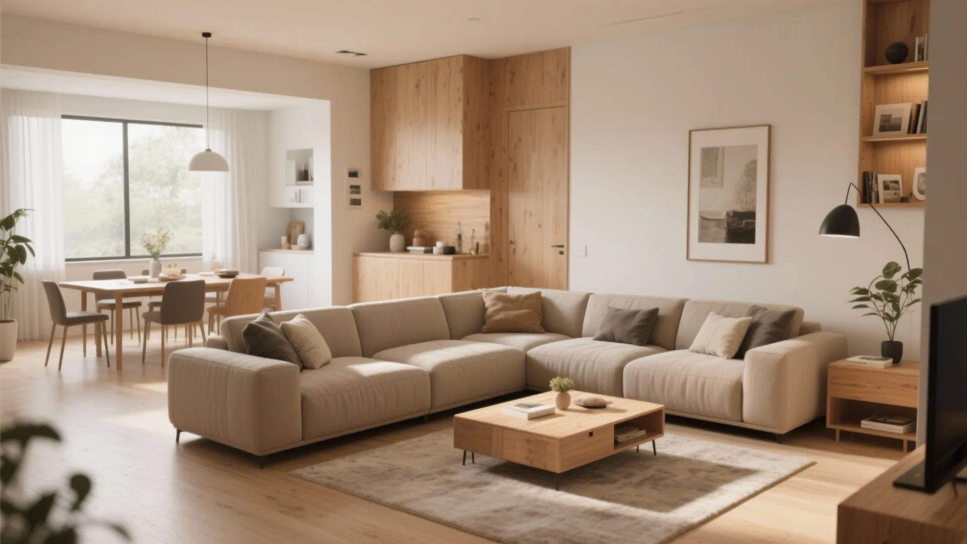 5. L-Shaped Modular Sofa