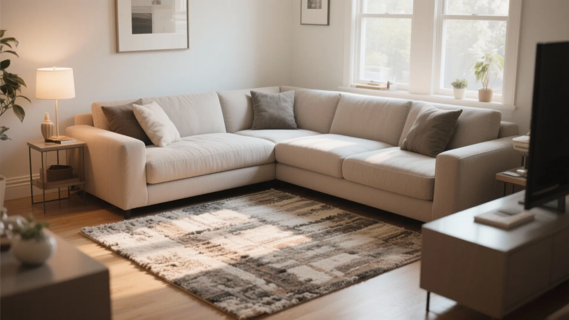 3. L-Shaped Seating Arrangement