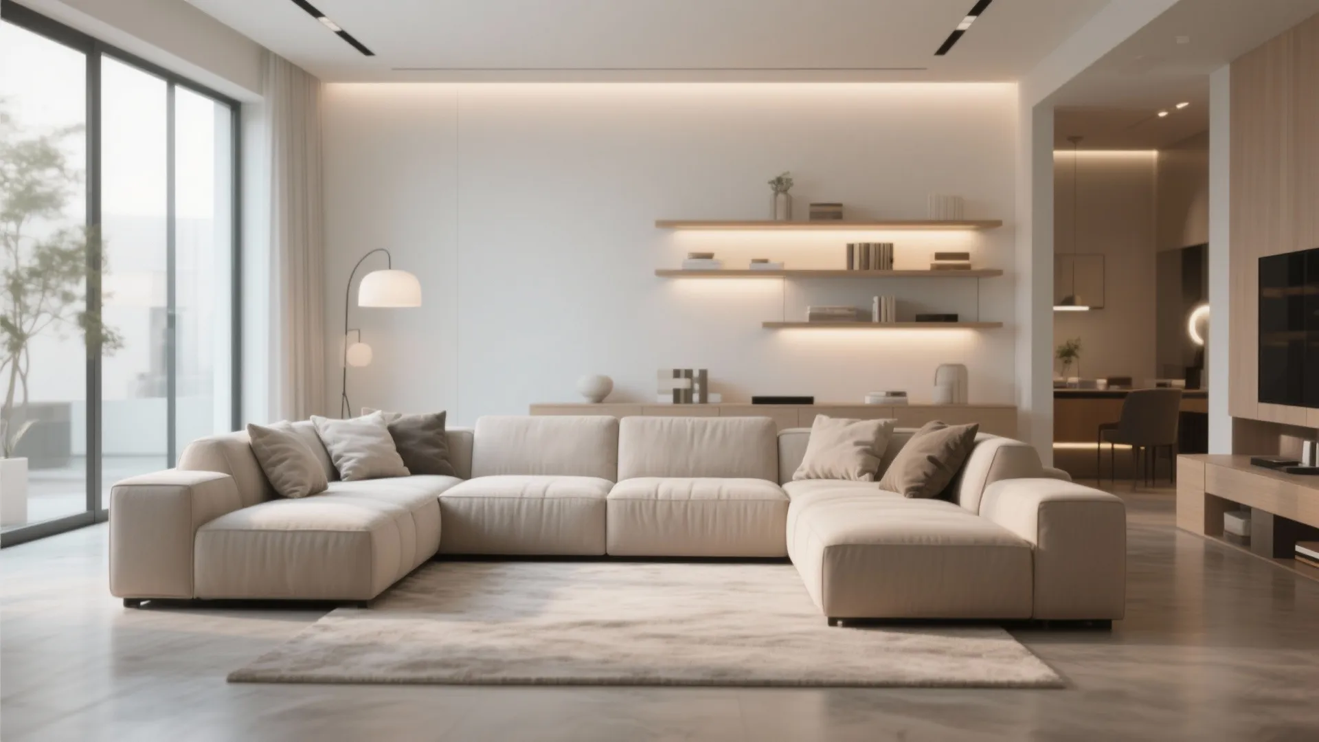 4. L-Shaped Modular Sofa