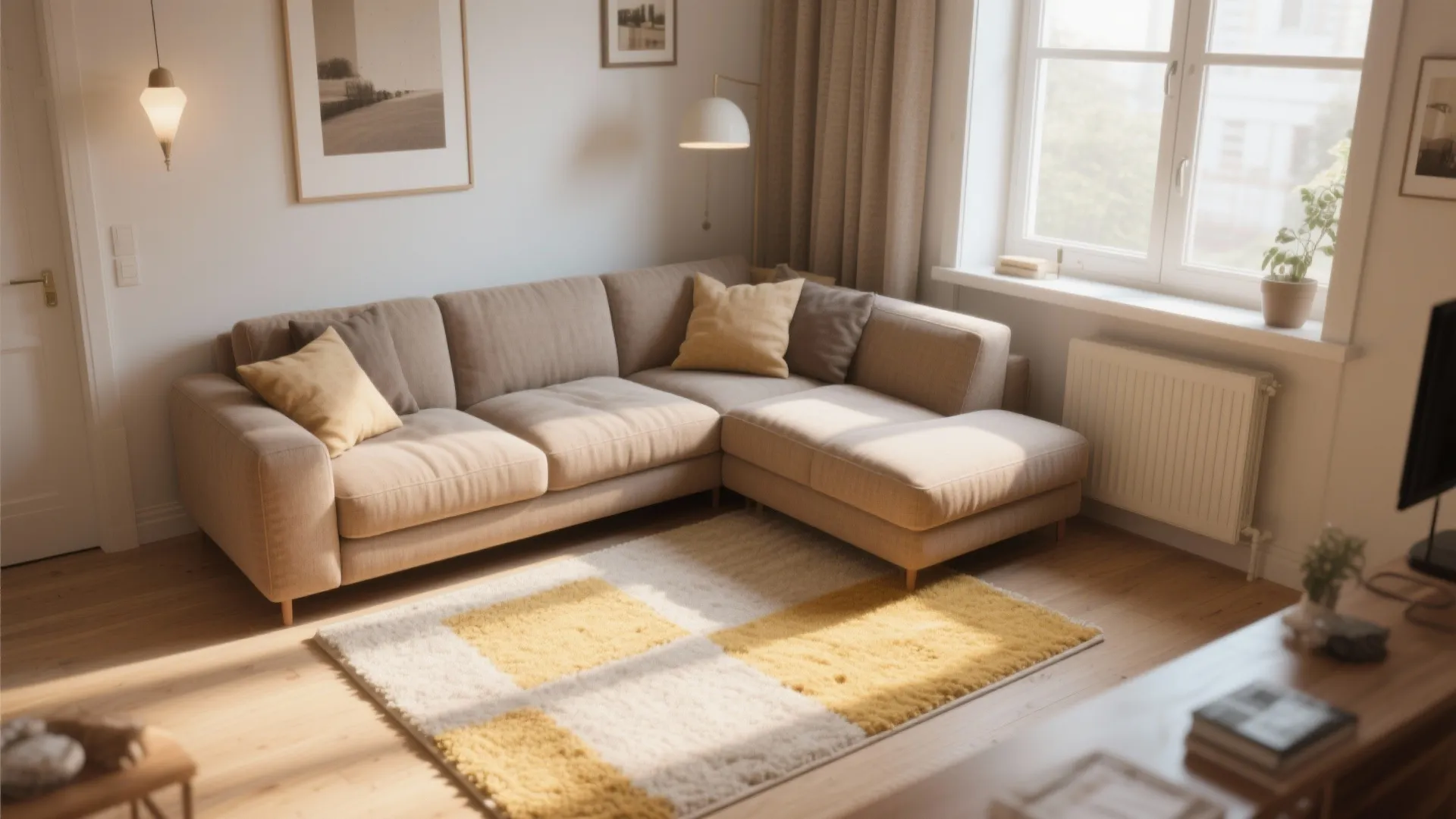 L-shaped Furniture Arrangements