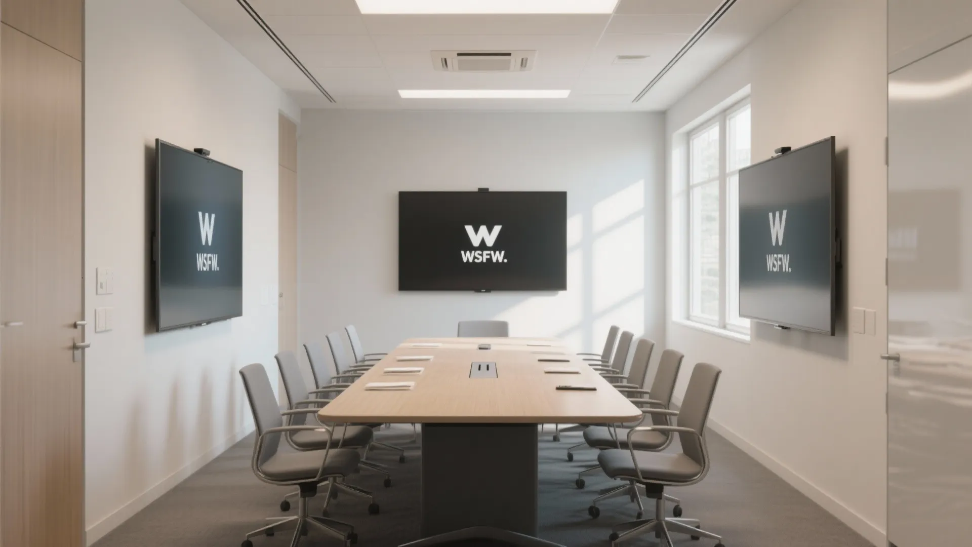 L-Shaped Table Layout