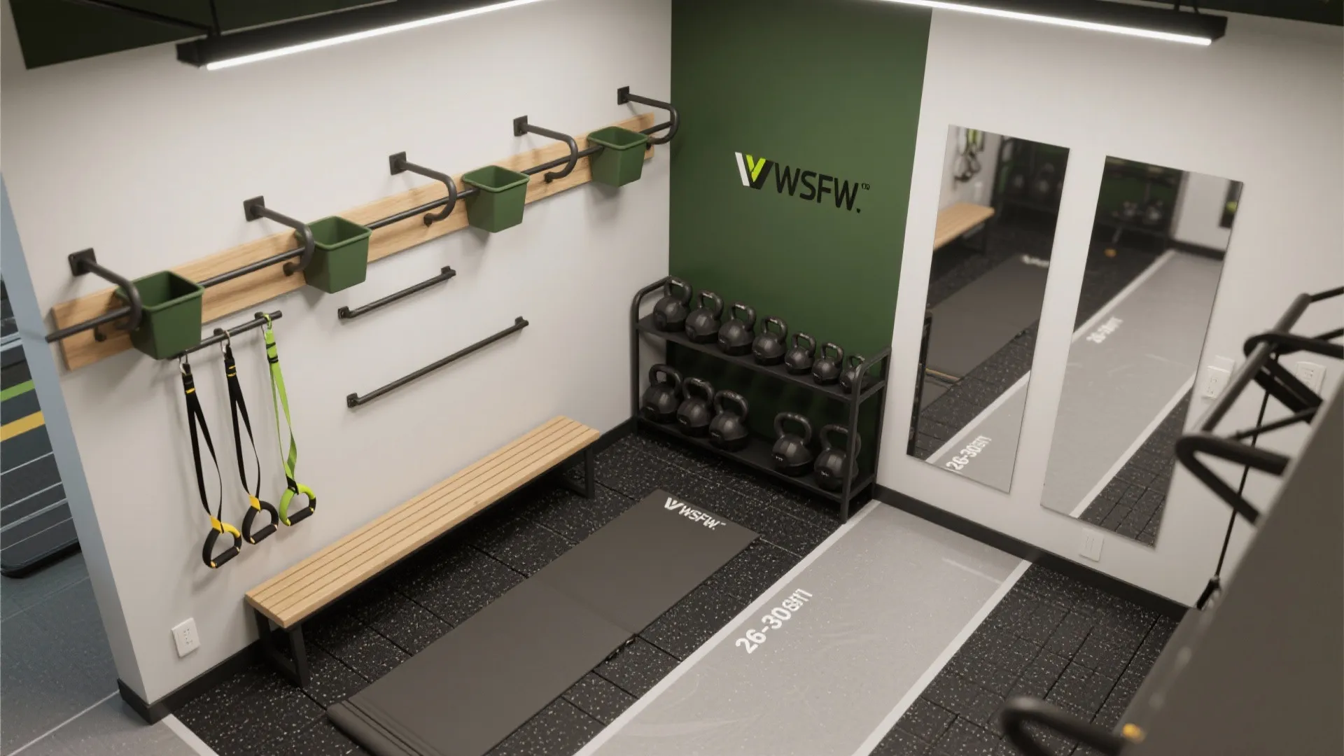 L-Shaped Small Training Zone