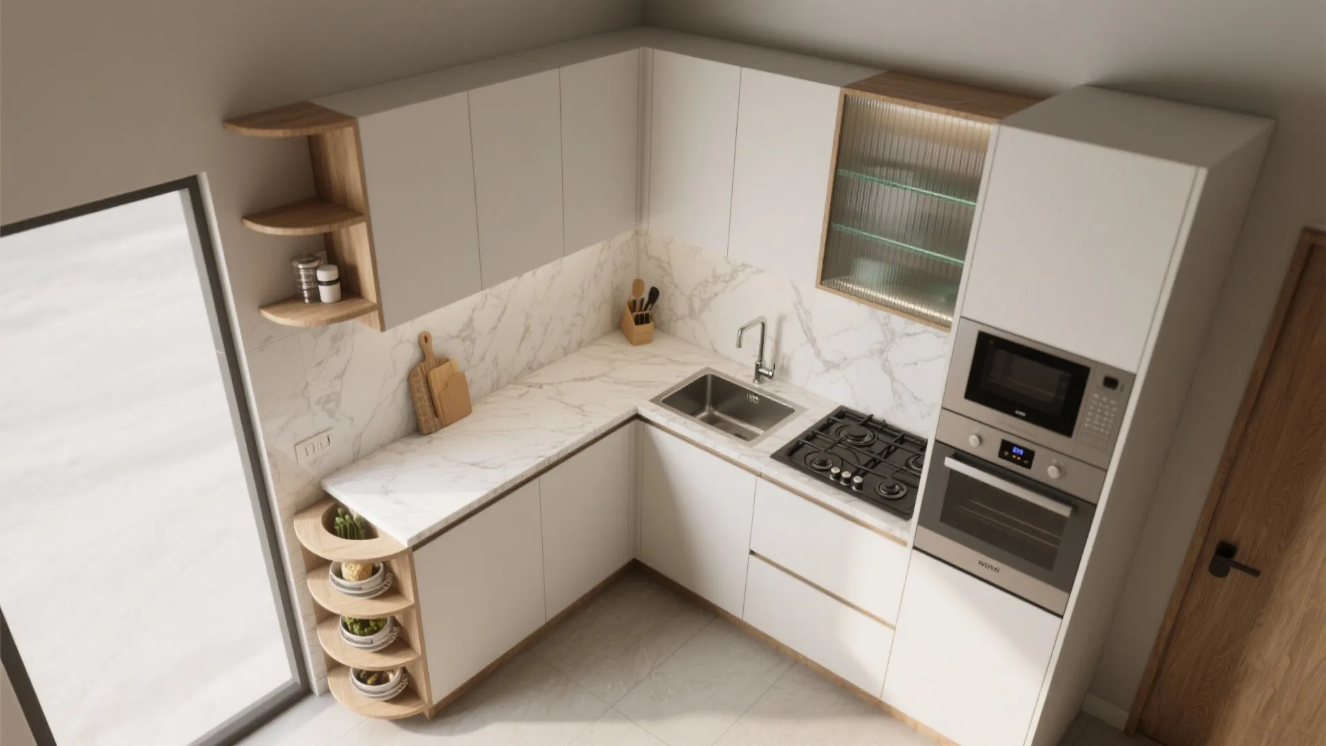 L-Shaped Efficiency in Tight Footprints