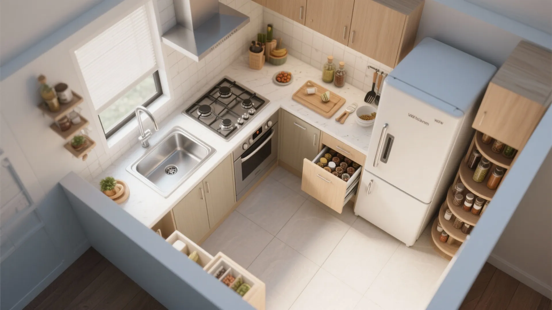 L-Shaped Layouts That Unlock Counter Space