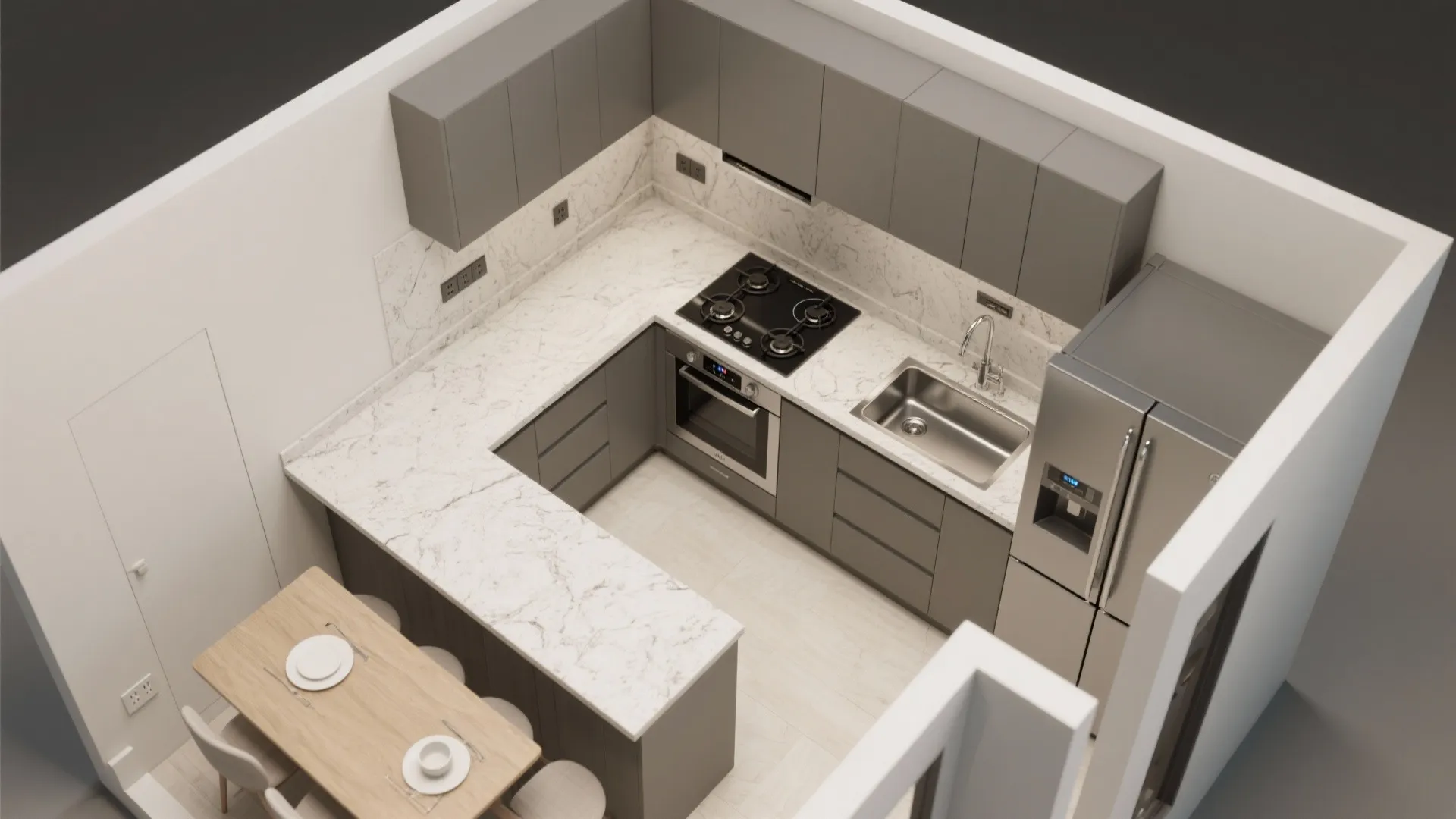 Smart L-Shaped Layouts