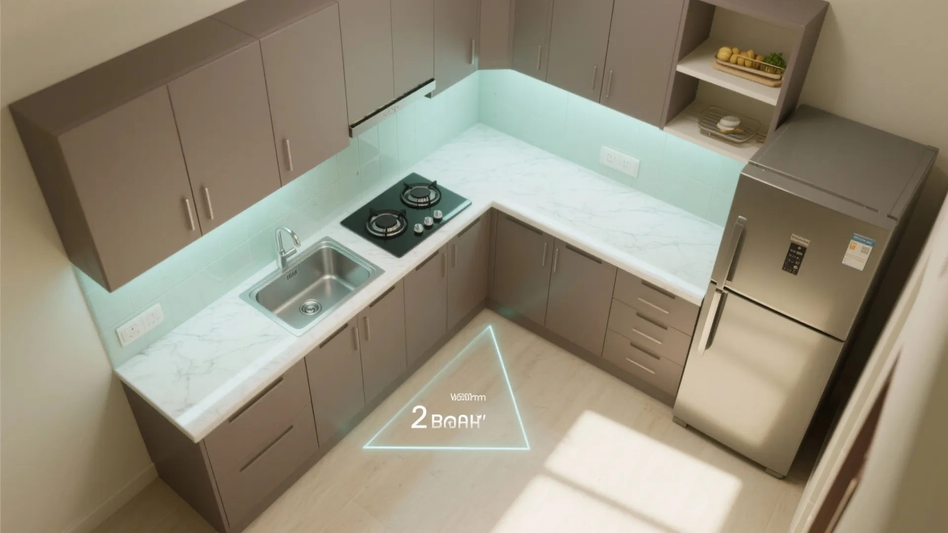 L-Shaped Layouts that Unlock Counter Space