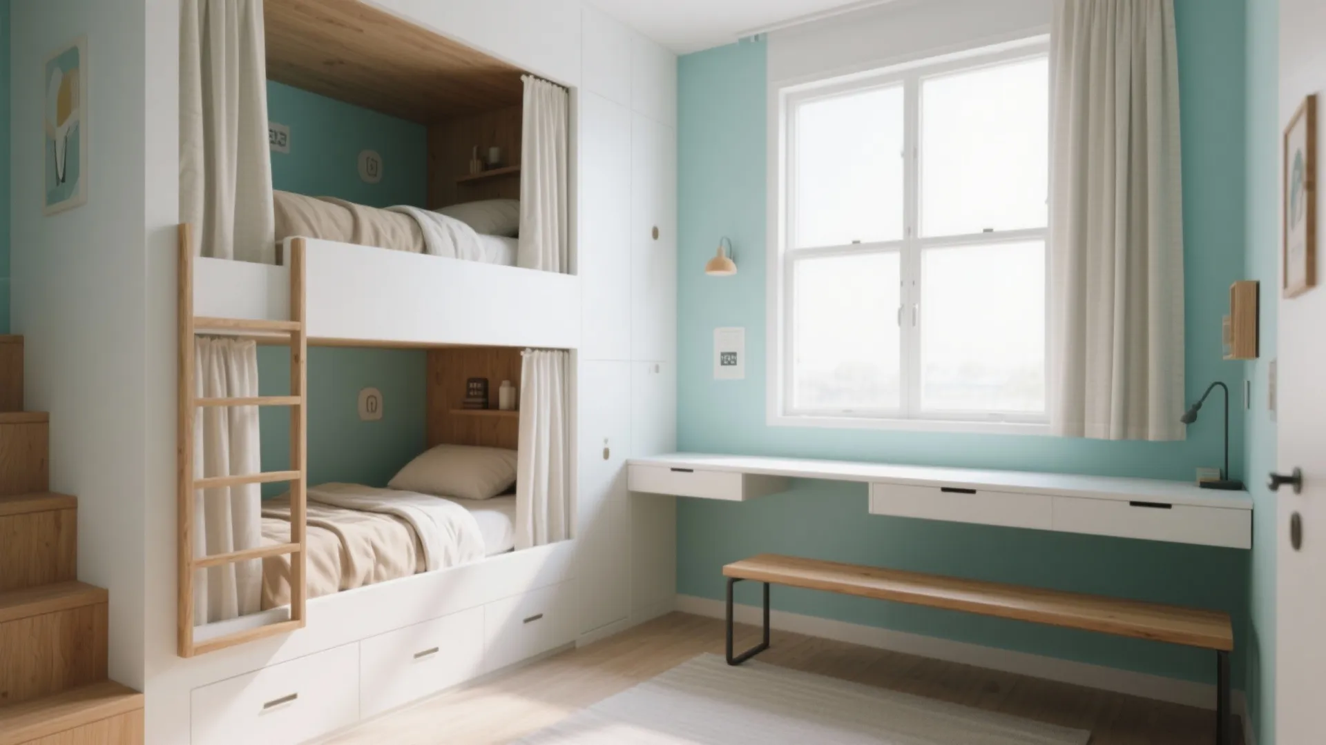 3) Corner or L-Shaped Triple to Free a Window Wall