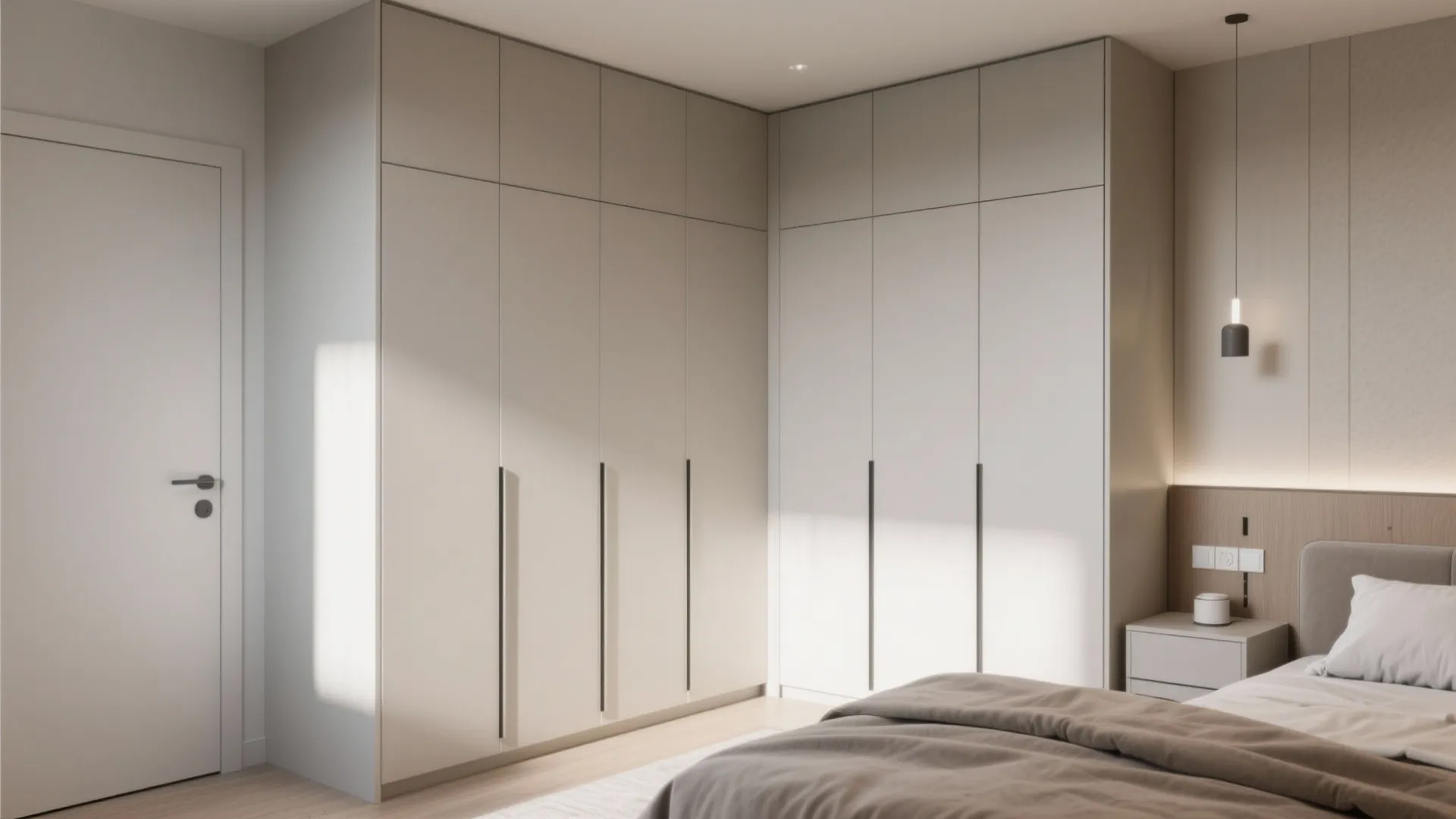 8. L-Shaped Wardrobe Solution