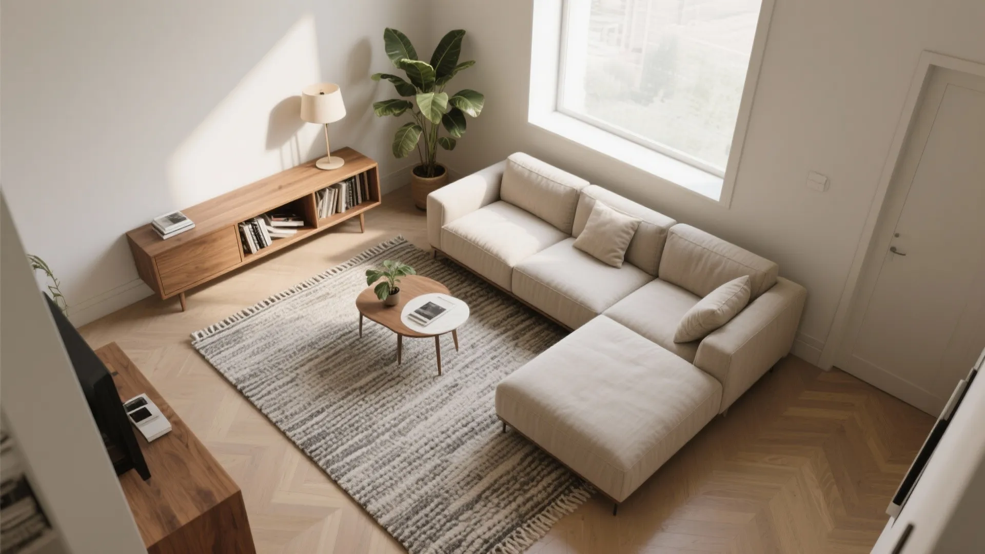 L-Shaped Seating and Micro-Zones