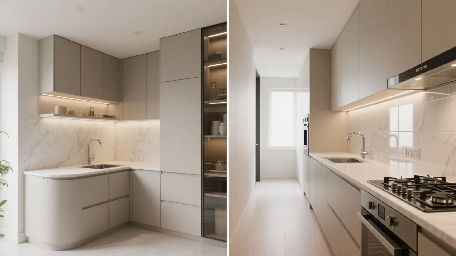 Kitchen That Works: L-Shape or Parallel, Sized to You