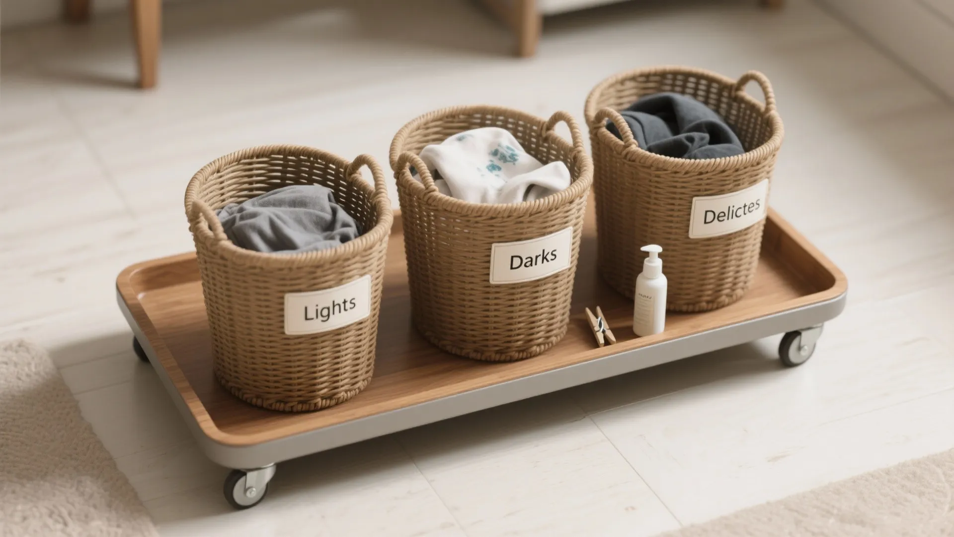 4. Baskets, labeling, and sorted zones